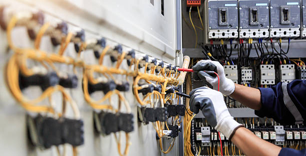 Professional Electrician technician working in La Crosse, KS